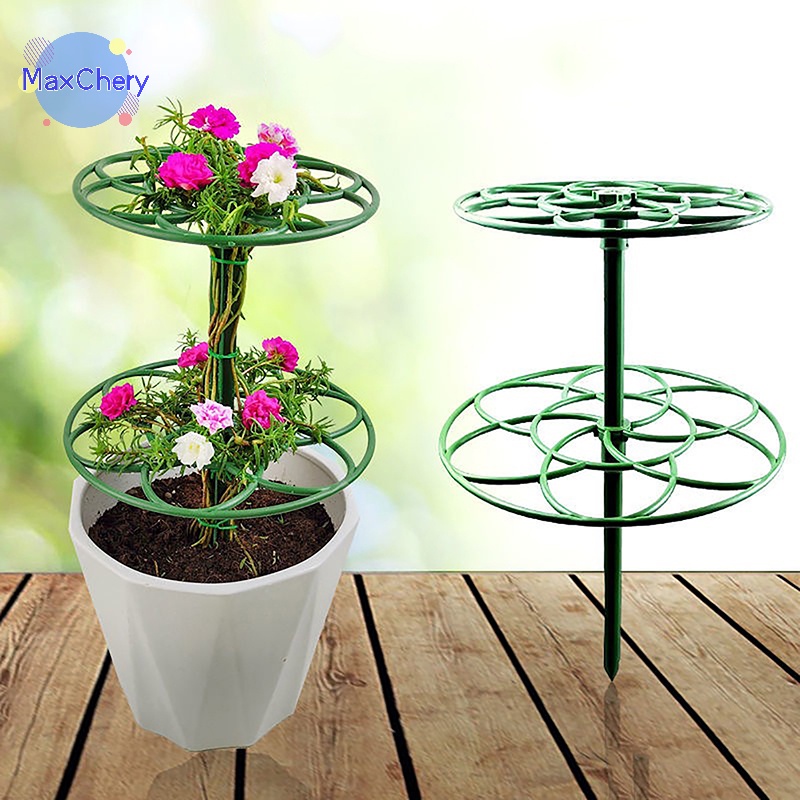 MCHY> 1Pc Plastic Garden Stackable Climbing Frame Plant Cage Frame ...