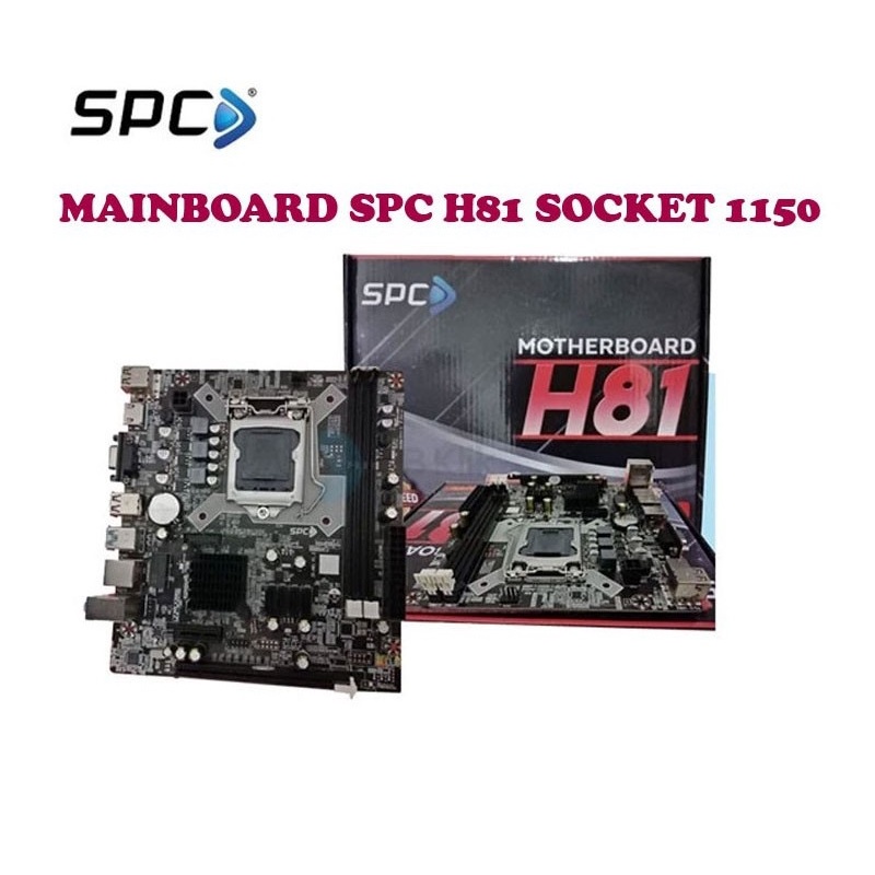 H81 Motherboard DDR3 LGA 1150 RAM 16GB Support I3 I5 I7