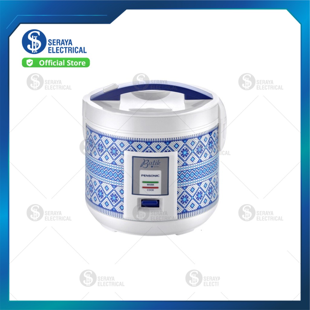 Pensonic 1.8L Rice Cooker PSR1808B (Batik) | Shopee Malaysia