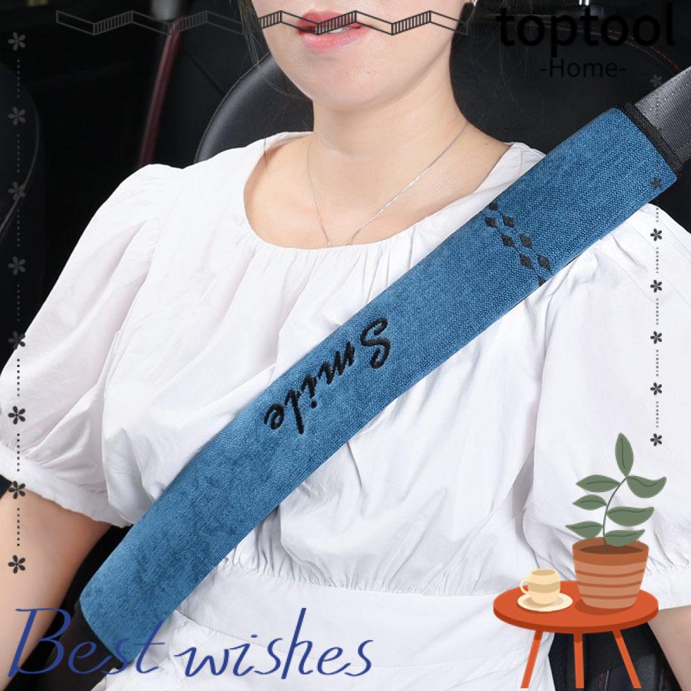 2X Black Car Seat Belt Cover Auto Safety Belt Shoulder Strap Pad Harness Cushion