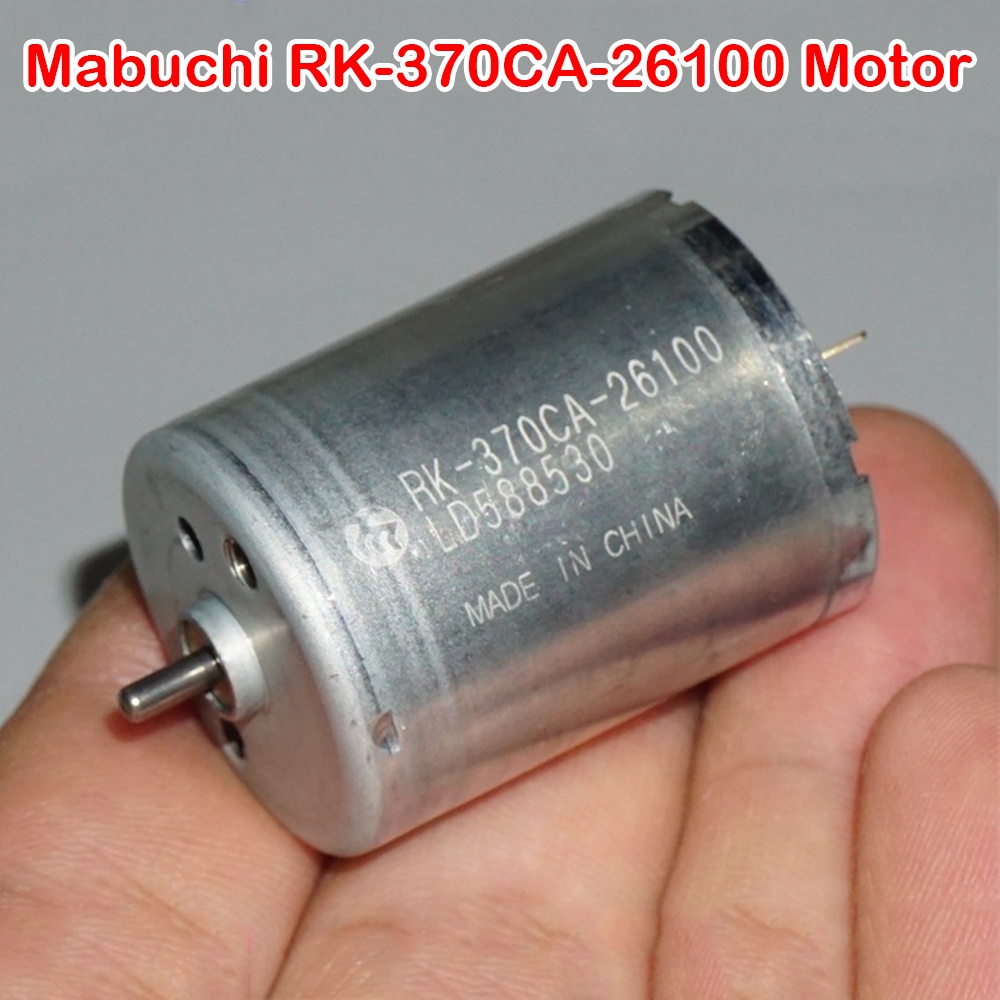 Mabuchi RF-370CA-22170 DC6V 6000RPM Micro Motor - Carbon Brush, For Toys & Models