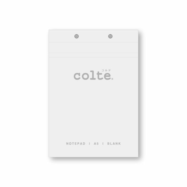 colte Flip-Up Notebook/A5/100P/Horizontal Strip/White eslite | Shopee ...