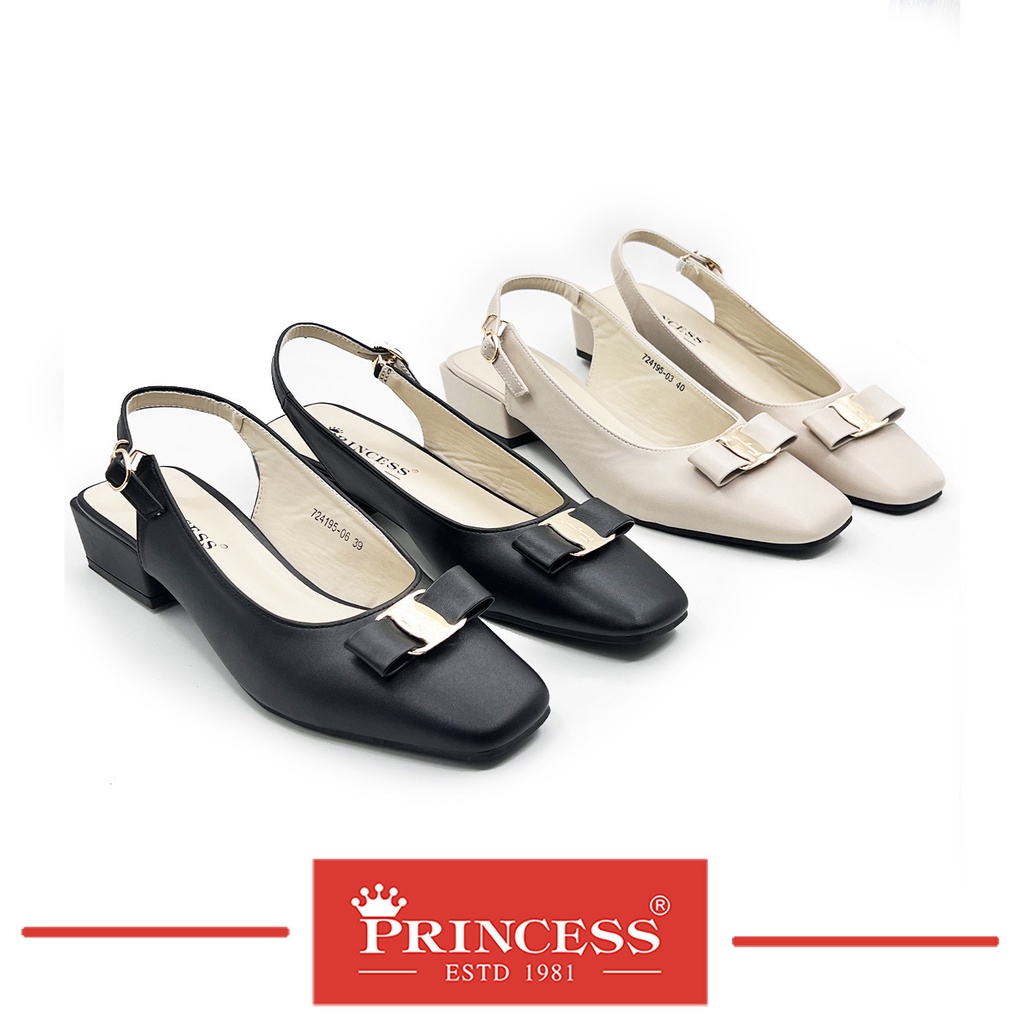 Princess Low Heel Sling Back 724195 | Shopee Malaysia