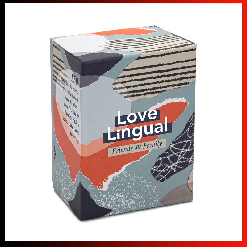 Love Language Card Game Love Lingual Friends & Family Better