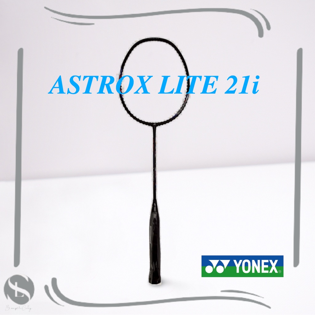 YONEX Astrox Lite 21i (Black) Badminton Racket 5UG5 Max Tension 30LBS