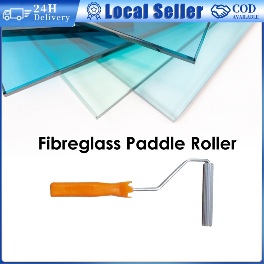 2/5 Inch Fiberglass Roller Aluminum Composite Fiberglass Laminating Fin ...