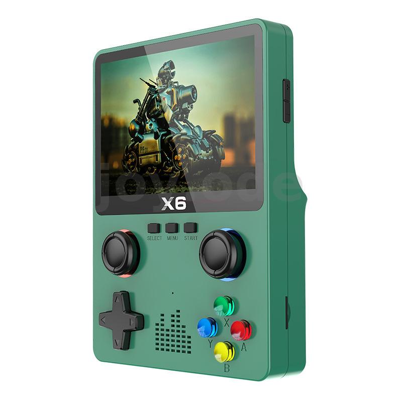 X6 3.5inch HD Screen Handheld Game Console with Dual Rocker Arcade ...
