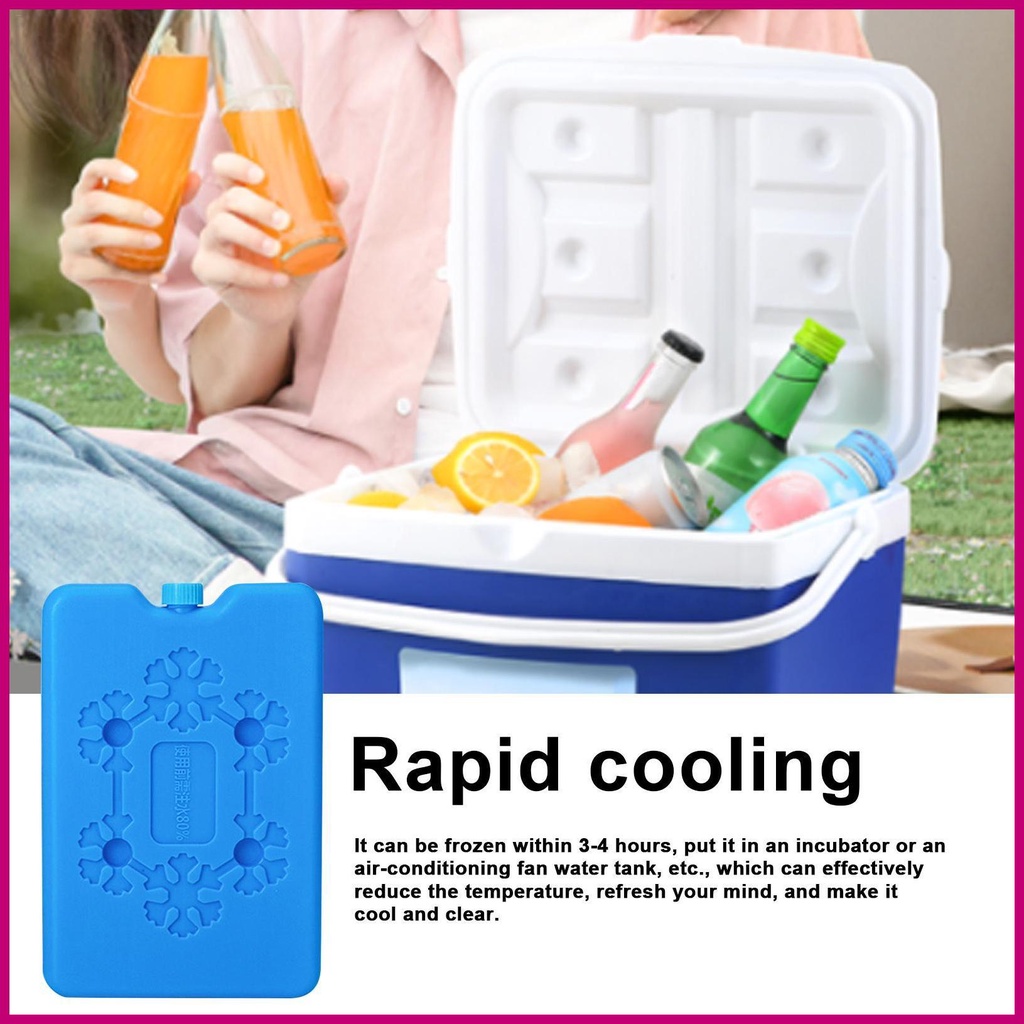 Ice Packs For Lunch Boxes 6pcs Small Cooler Dry Ice For Shipping Frozen