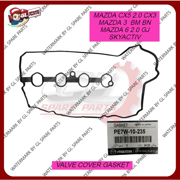 VALVE COVER GASKET (FOR SKYACTIV) MAZDA CX5 KE KF CX3 MAZDA 3 BN BM