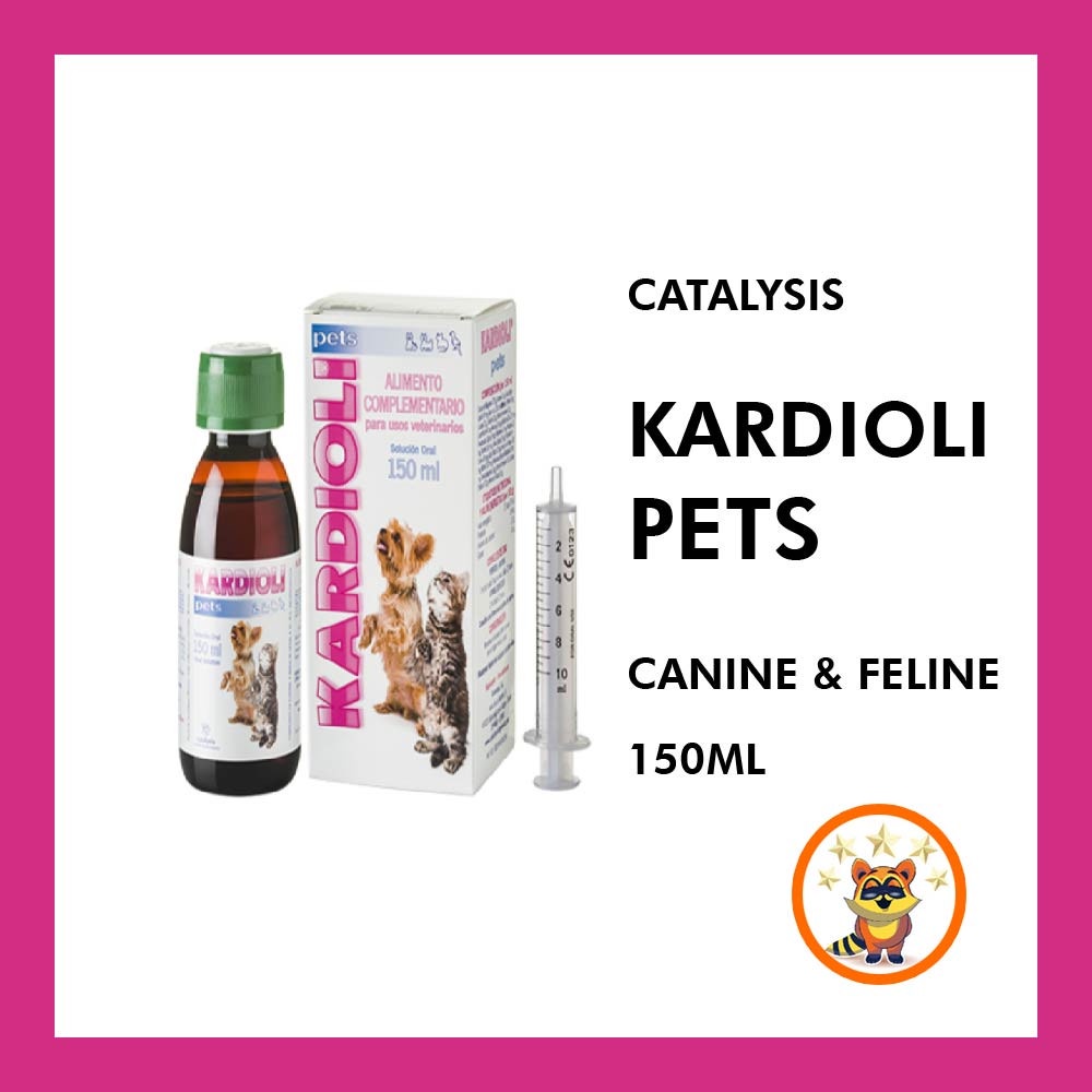 Catalysis Kardioli Pets Heart Disorder Canine Dog & Feline Cat Kucing