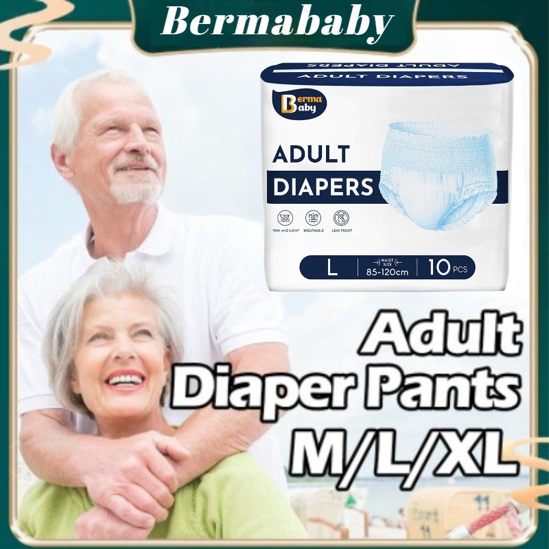 Adult Pullup Diapers Elder Panty Type Diapers Senior Citizen Nighttime