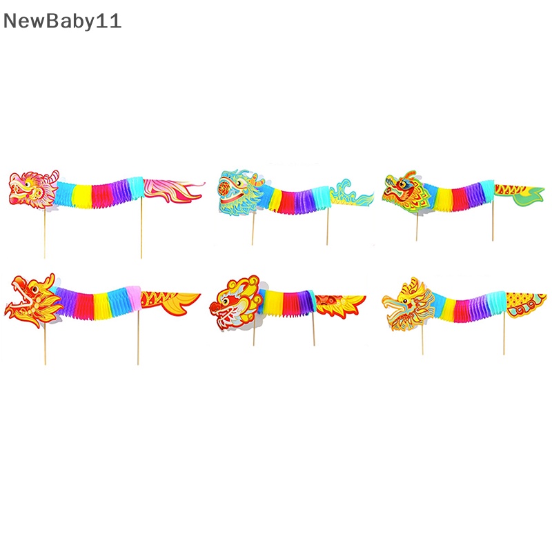 NY 3D Chinese New Year Dragon Garland Art Crafts Hanging Handmade DIY