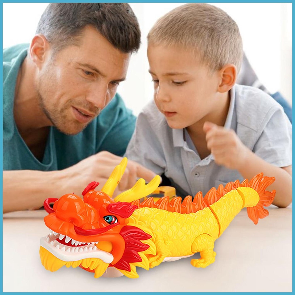 Lighted Dragon Novel Dancing Chinese Dragon Toy Chinese Dragon Toy With