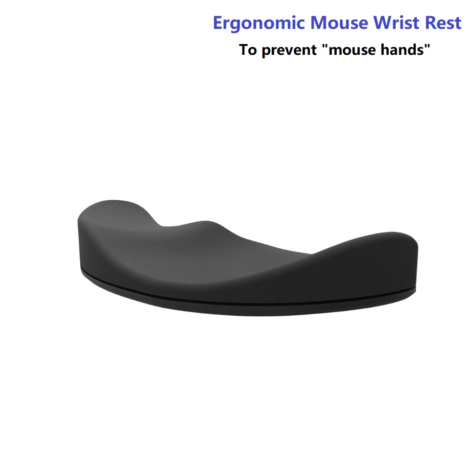 Ergonomic Mouse Wrist Rest Support, Gliding Wrist Rest Pad Sliding