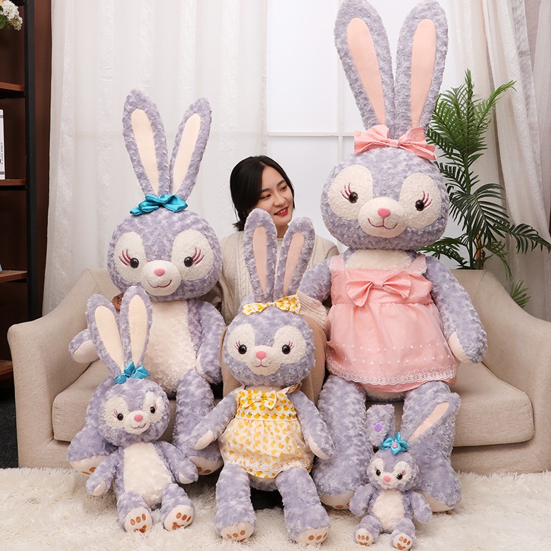 Malaysia Stock Stella Lou cute soft rabbit plush doll 50CM 70CM 90CM ...