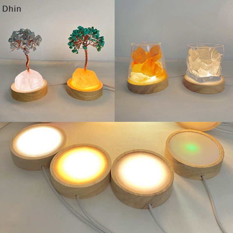 [Dhin] LED Light Base Night Light Holder Display Decoration Lamp Base