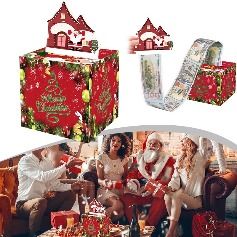 Happy Birthday Money Box for Cash Pull Money Gift Box DIY Set Surprise