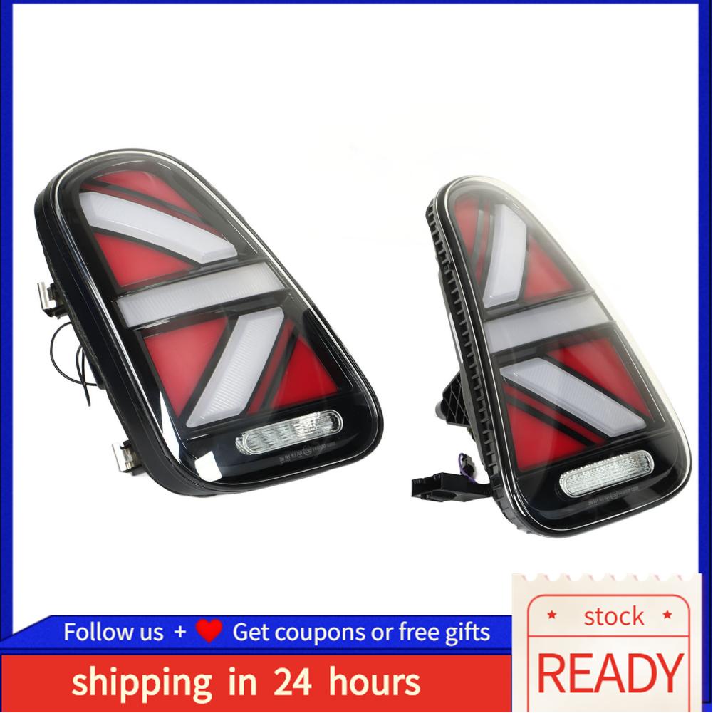 Newlanrode Full Union Jack Tail Lights With Sequential Turn Signal
