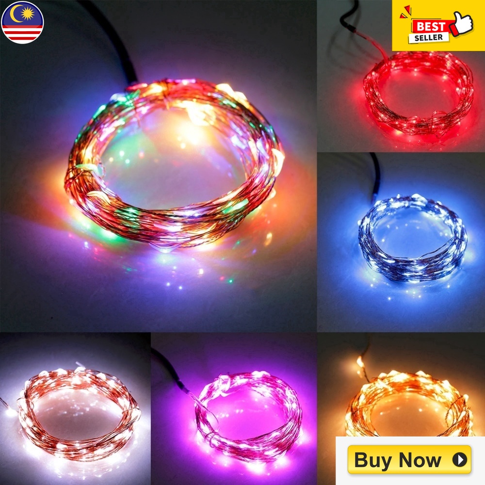 ZDD 3M String Fairy Light 30 LED Battery Operated Xmas Lights Party