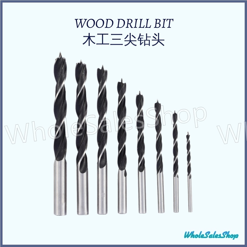 3mm wood best sale drill bit