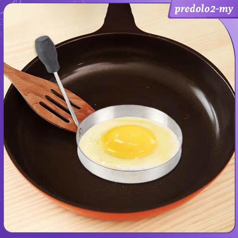 [PredoloceMY] Egg Frying Rings Nonstick for Breakfast Making with