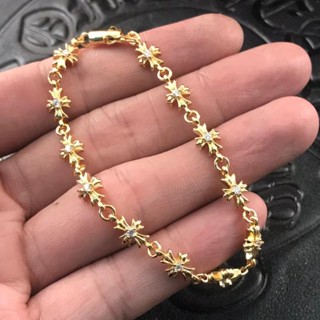Chrome hearts 22k gold bracelet sales