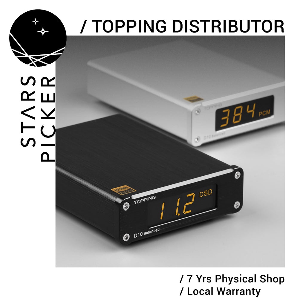 5% off] Topping D10 Balanced - Desktop Balanced USB DAC PCM384