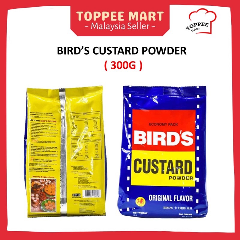 Birds Custard Powder 300g Tepung Kastard 卡士达粉 蛋黄粉 Shopee Malaysia