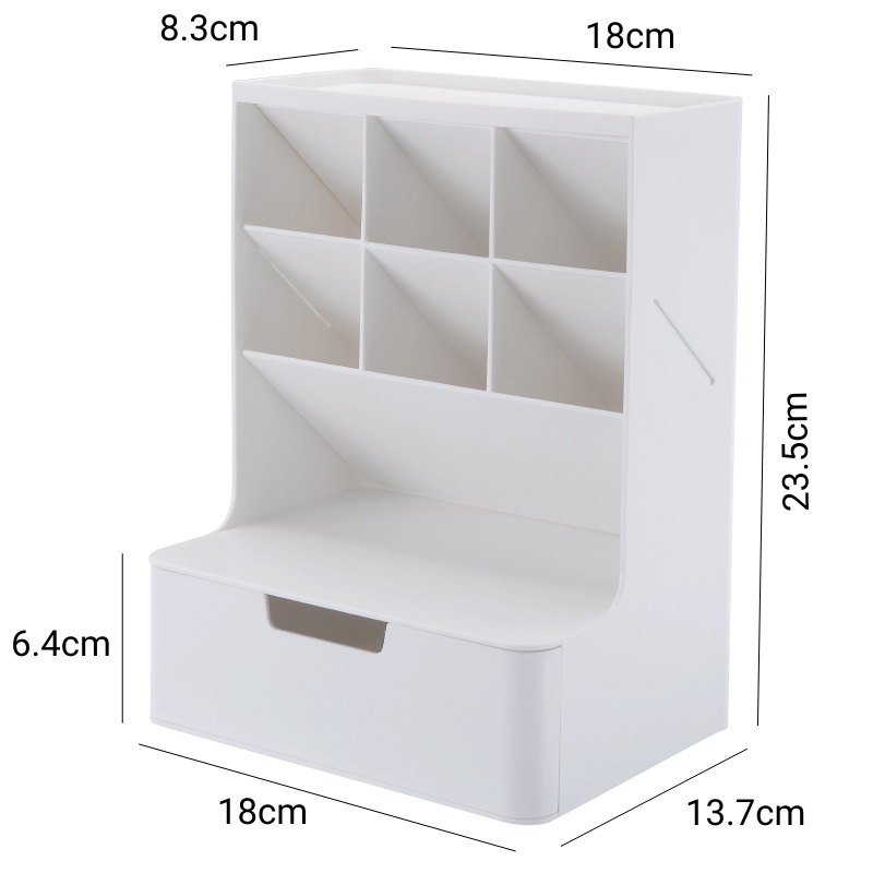 SPECOOL Cute Small Plastic Box, Stackable Mini Plastic Storage Box