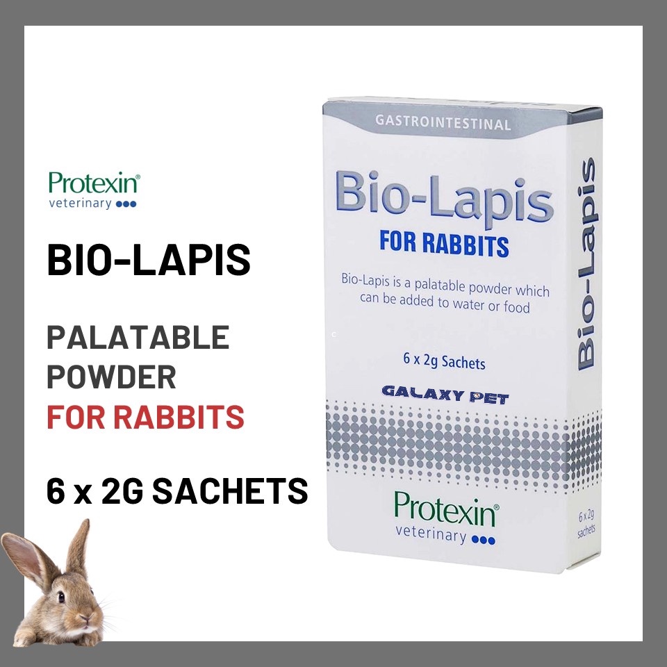 (EXP:08/2026) Bio-Lapis Palatable Powder for Rabbits (6x2gm sachets ...