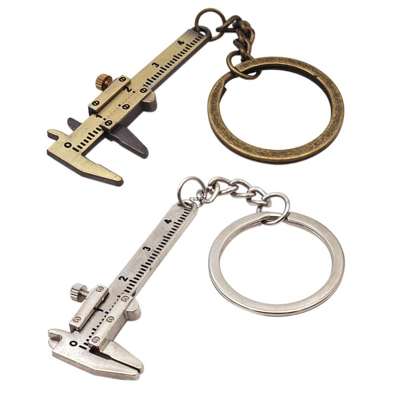 Fashion Mini Vernier Caliper Keychain 0-40mm Portable Measuring Gauging ...