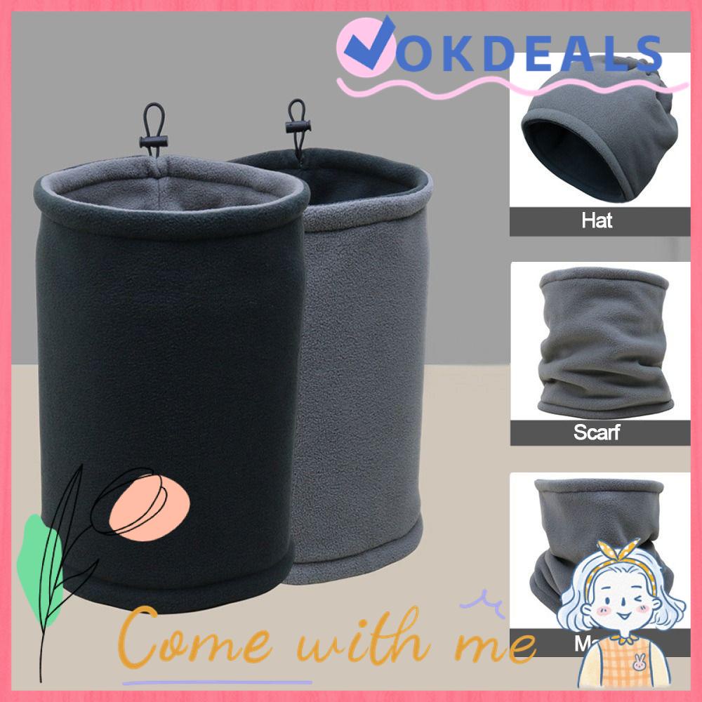 Thermal Neck Warmer, Windproof Thicken Fleece Neck Cover