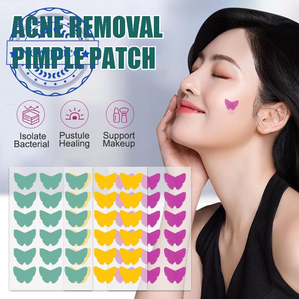 Colorful Butterfly Acne Patch Concealer Acne Removing Hydrocolloid For ...