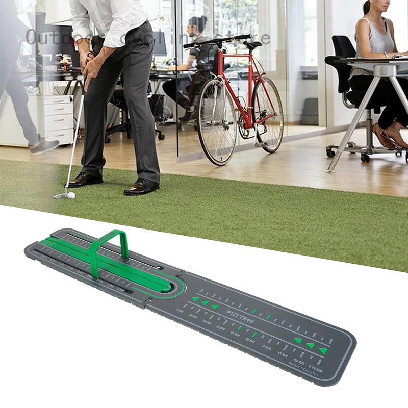 Golf putter positioning guide rail precision trainer Shopee Malaysia