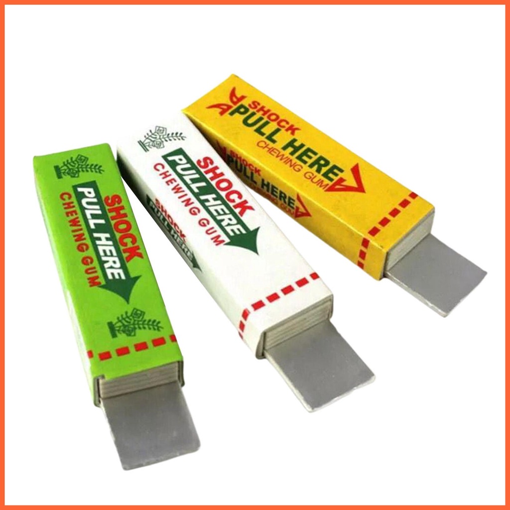 Funny Joke Chewing Gum Toy Electric Trick Gag Simulate Candy Halloween
