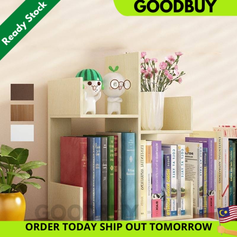 Small Simple Bookshelf Book Rack Storage Rak Buku | Shopee Malaysia