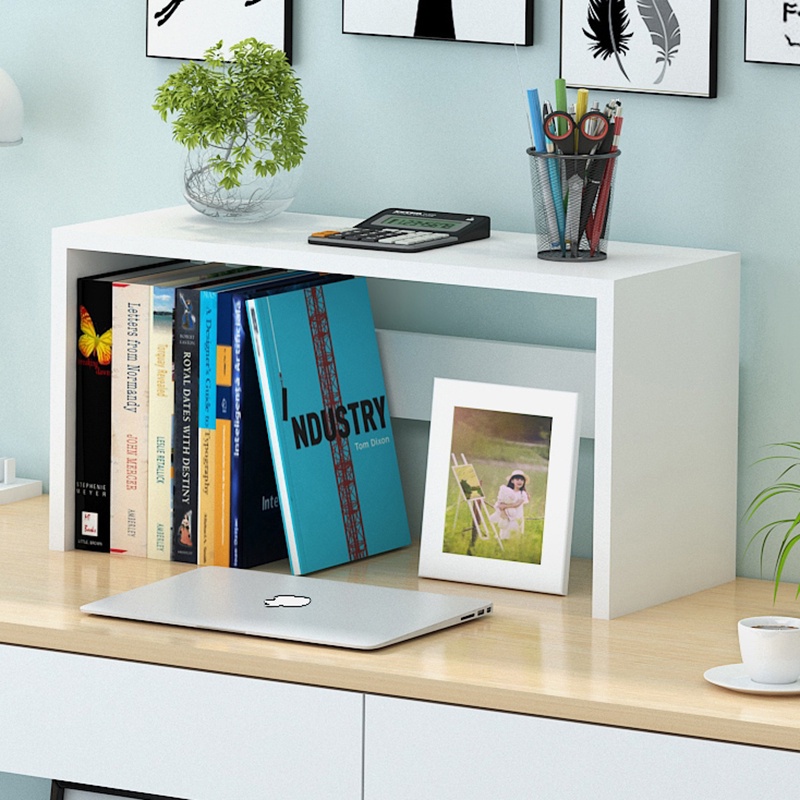 Desktop storage shelf student creative bookshelf simple multilayer free ...