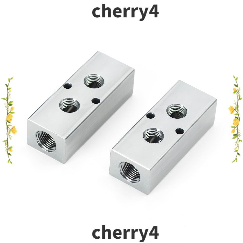 CHERRY 2PCS Air Compressor Outlet Kits, With Mounting Hole 3/8 NPT