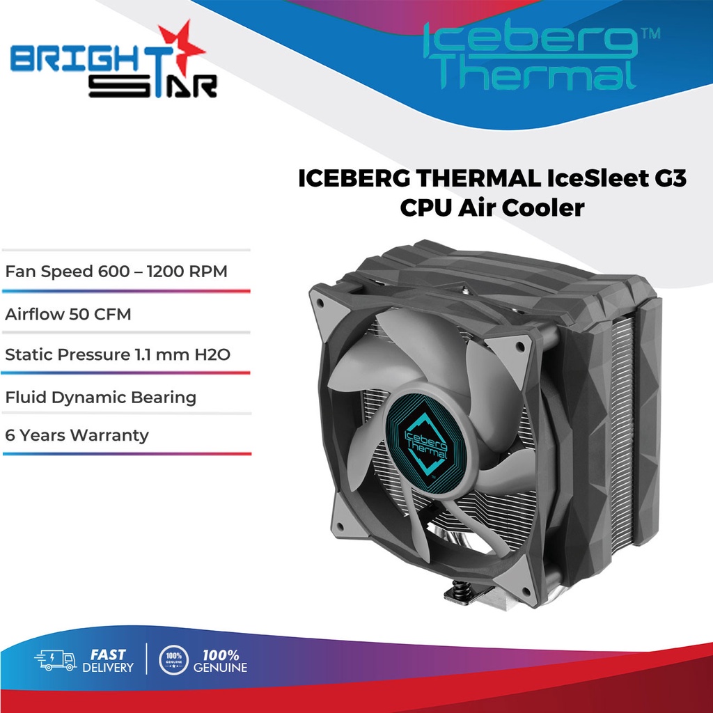ICEBERG THERMAL Icesleet G3 CPU Cooler Shopee Malaysia