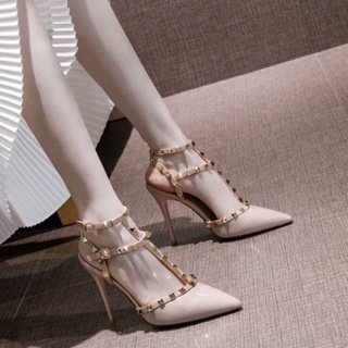 2023 New Summer Design High heels 10 cm Valentino Good quality