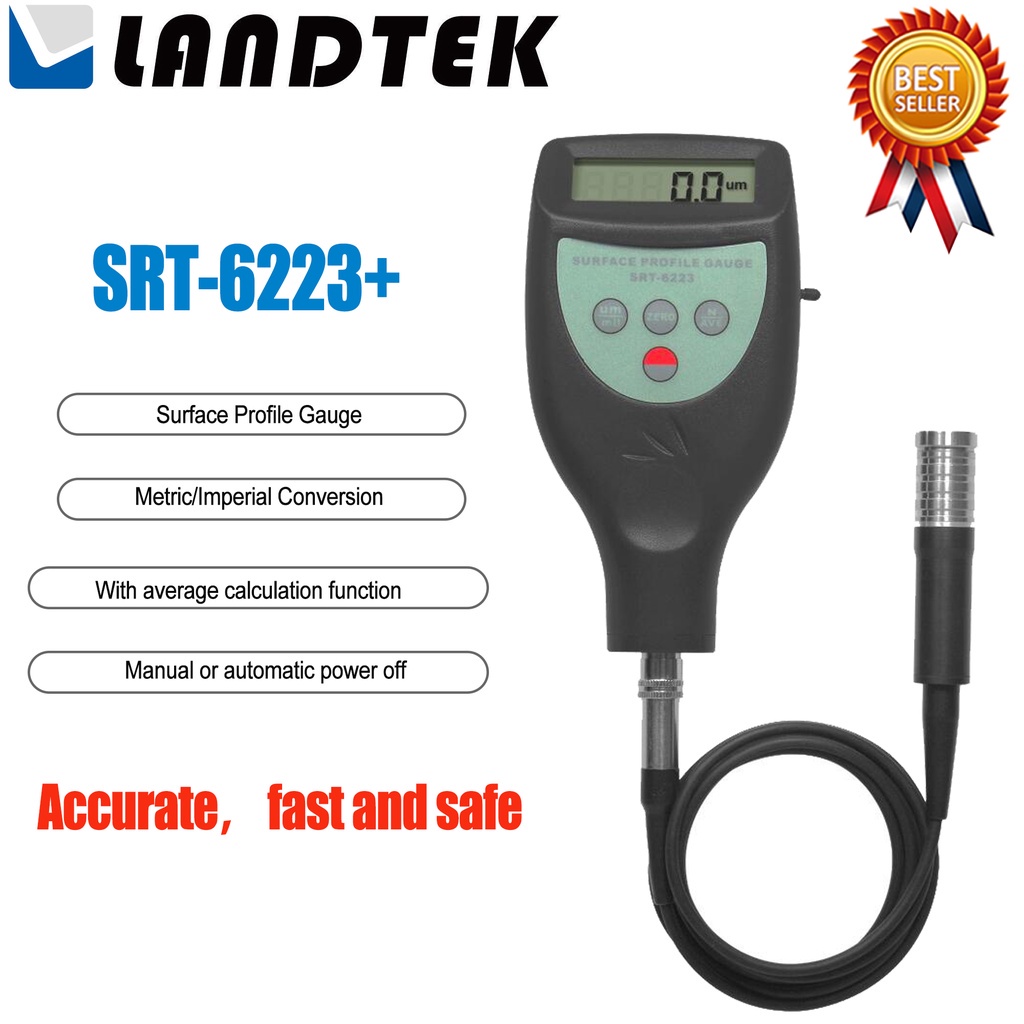 LANDTEK SRT6223+Surface Profile Gauge Use For Measurement of The Peak