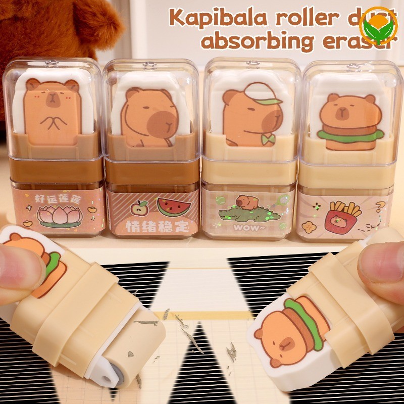Student Stationery Drawing Wipe Erasers - Cute Dolphin Press Skin Rub ...