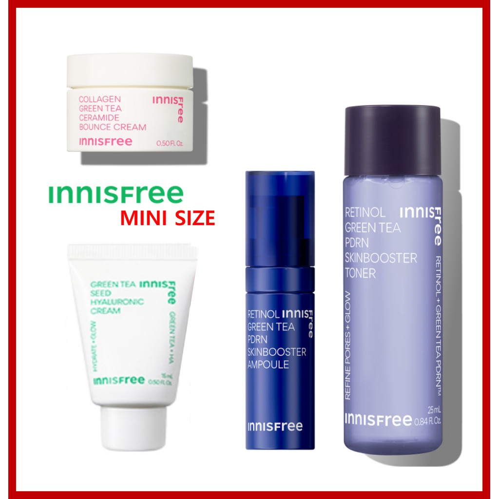 [SAMPLE] innisfree Sample Series(Collagen Green Tea, Retinol Cica, PDRN ...