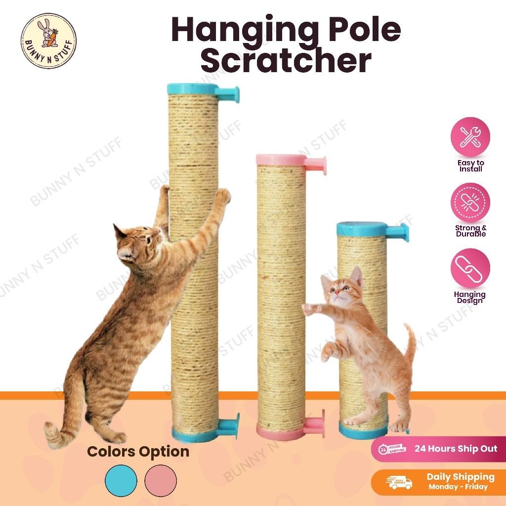 Cat Hanging Pole Cat Scratcher Pole Cat Tree Scratch Sisal Rope Cat Toy ...