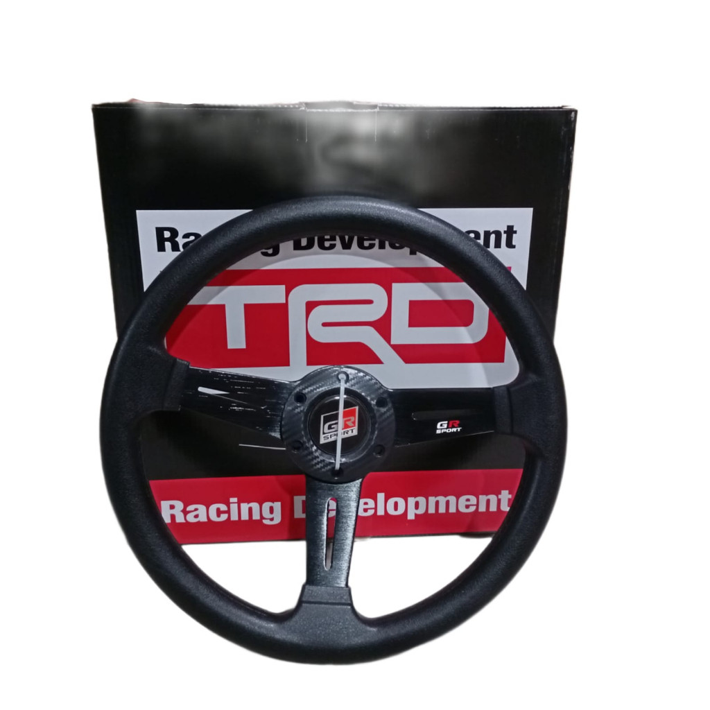 TRD/GR-SPORT/RALLIART RACING STEERING/3 PALANG CARBON MUGEN Uk-13 Inch ...