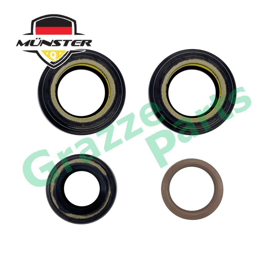 (4pc) Münster Power Steering Gear Rack Oil Seal Repair Kit for Proton ...