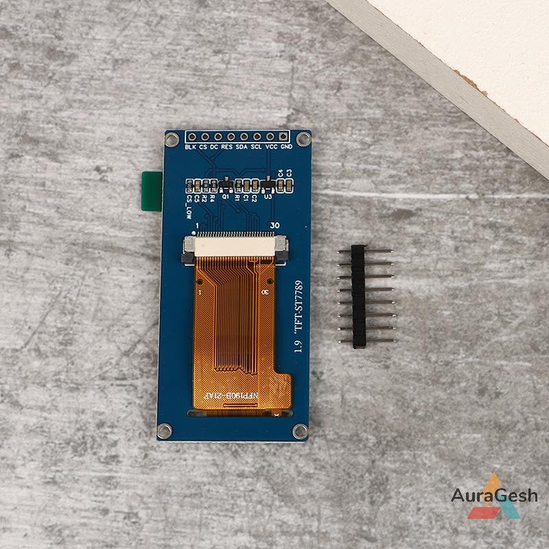 Ohulelks 1.9Inch IPS Full Angle TFT Display Screen LCD Screen