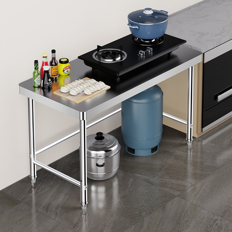 JY-8/Can Order Single-Layer Stainless Steel Workbench Kitchen Console ...