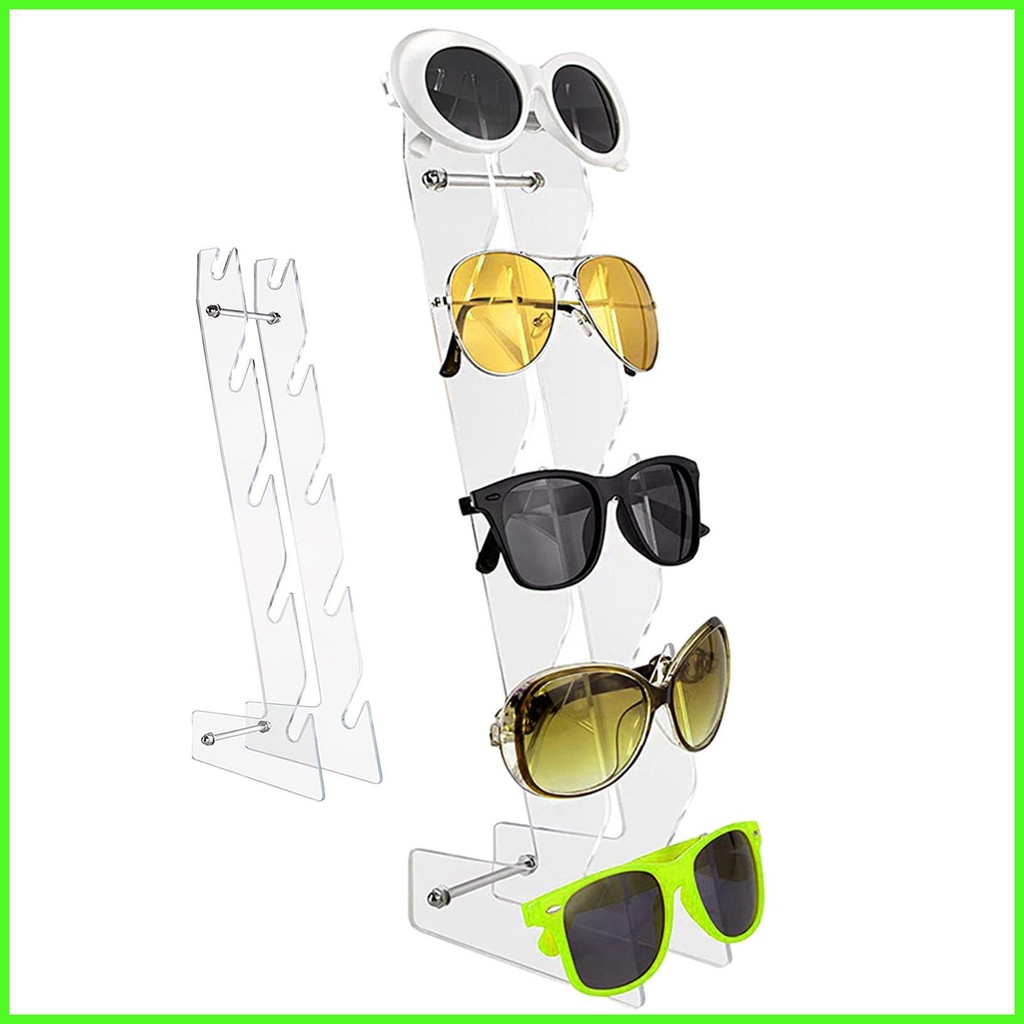 Sunglass Organizer 5-Layer Eyeglasses Frame Riser Display Sunglasses ...