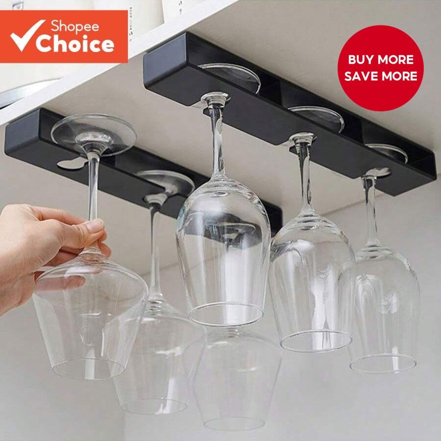 Red wine glass rack, kitchen storage rack, cup storage rack | Shopee ...